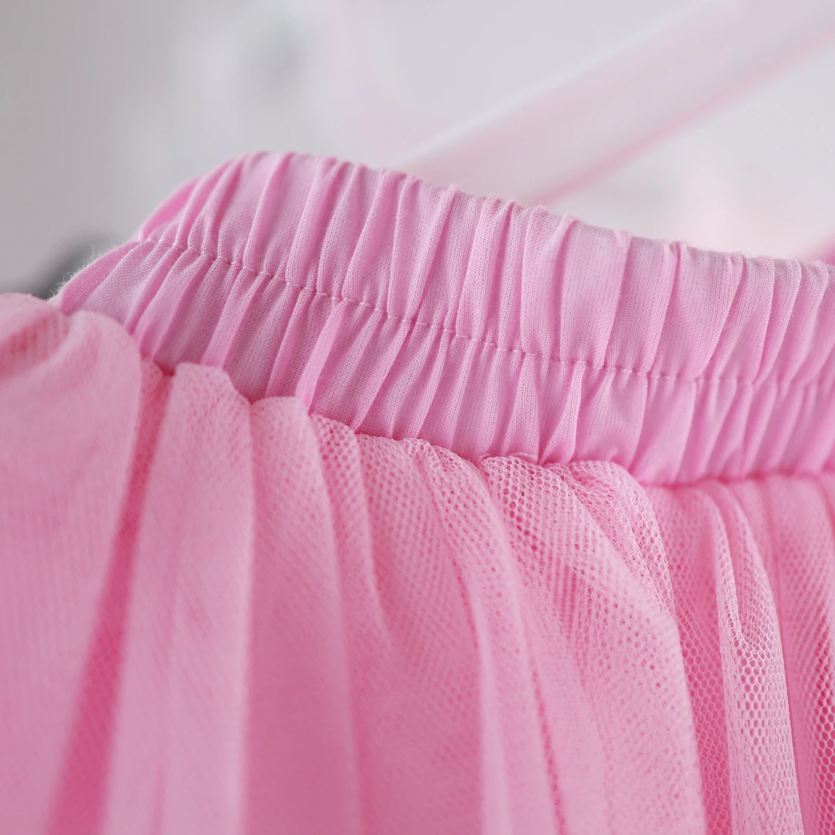 Kids Tiered Tutu Children Ruffle Layer Skirt Lining Cotton Kids Tulle Pleated Skirts for Girls Toddler Black White Tutu Skirt