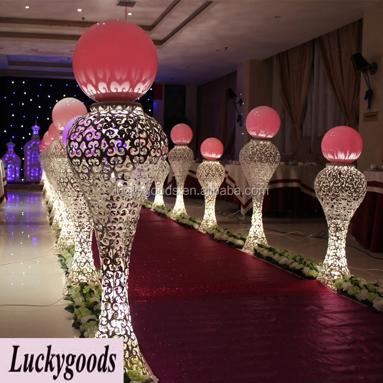 LDJ233-7 Hot selling LED pillar wedding hall decoration lights