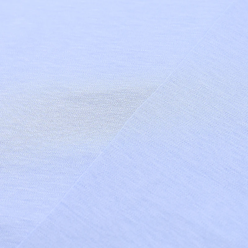 Single Double Jersey Knitted Mercerized 100%Cotton T-Shirt Fabric For