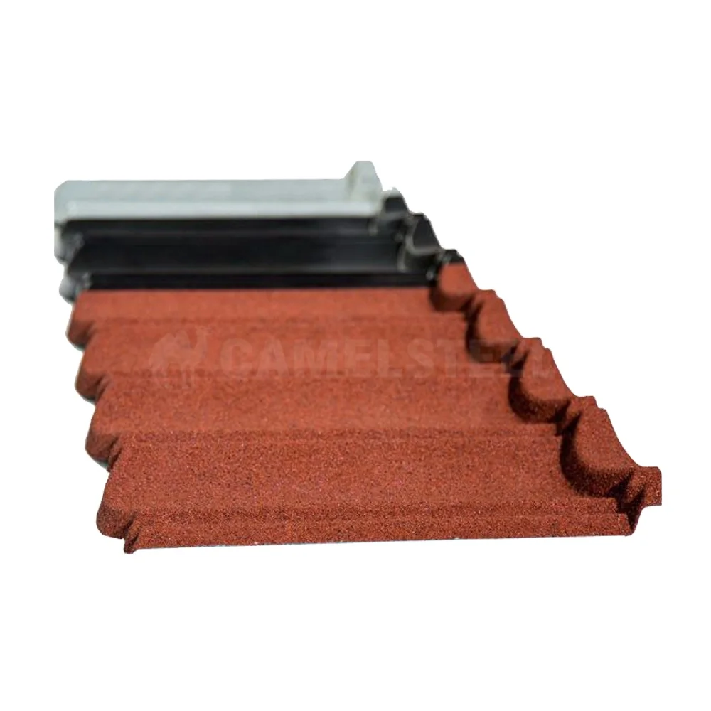 
Hot sales clip lock profile stone coated steel roofing sheet 