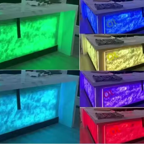 Custom RGB Light Panel Back Light Counter ONE LED cut RGB RGBW RGBTW led sheet light SMD5050 high quanlity panel factory sell
