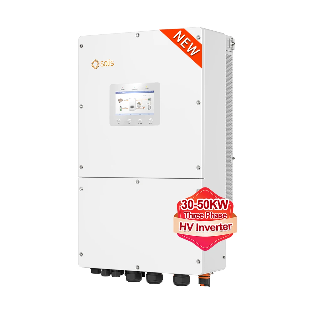 Solis Hybrid Inverter S6-EH3P(29.9-50)K-H 30KW 40KW 50KW for hybrid solar power system