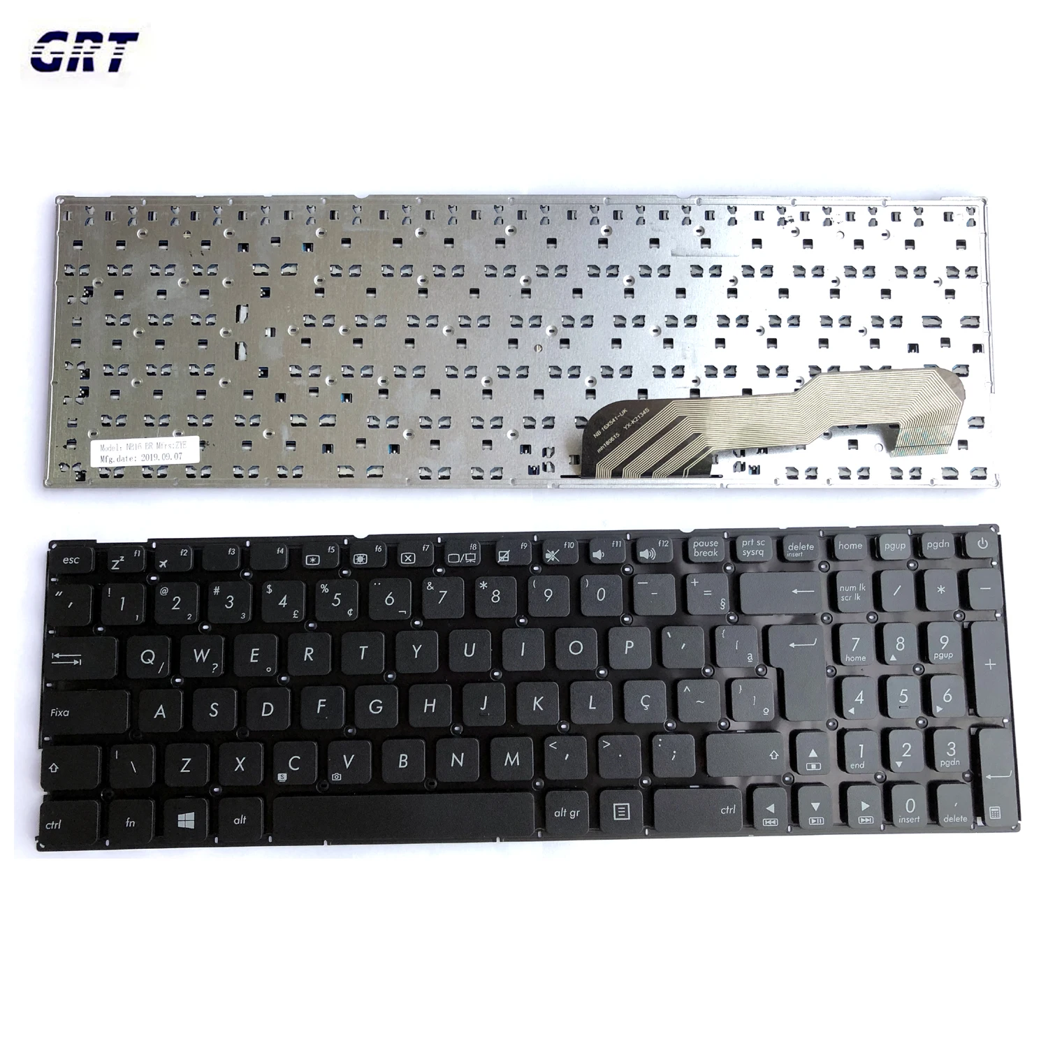 Black New Original Genuine X541 X541N X541U X541UA X541S X541Y BR Keyboard Notebook Keyboard for ASUS Laptop Brazil Brazilian