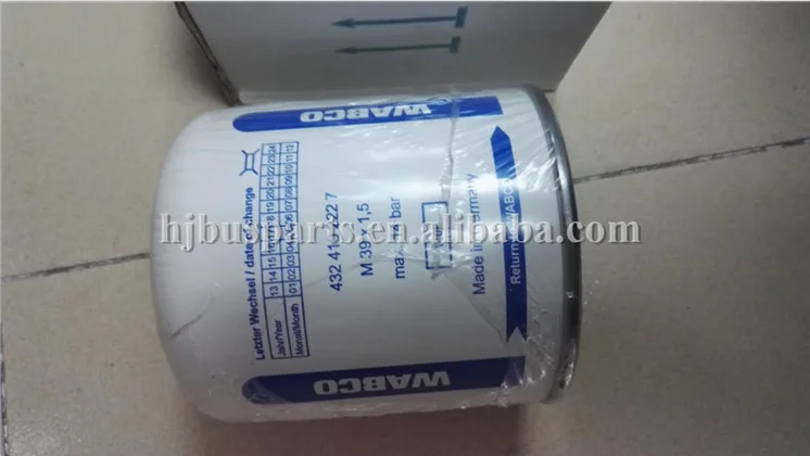 good price Chinese Bus Spare Parts Auto Filter 4324102227 bus Air Filter Dryer