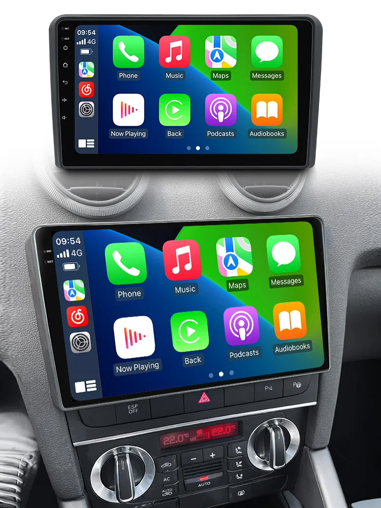 MEKEDE &NAVIFLY X SERIES Android car stereo car video car multimedia IPS Screen 2+32GB system FOR AUDI A3