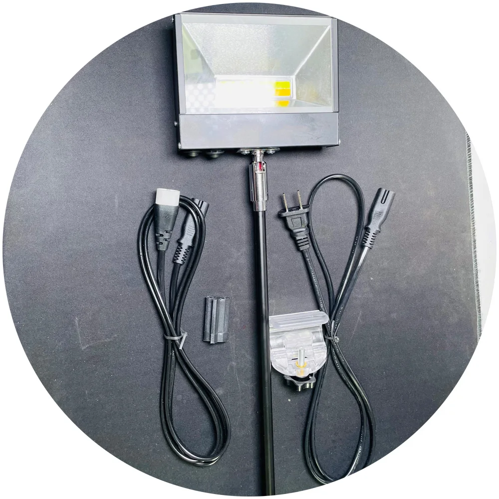 30W Cheap Price Video Booth Exhibition Arm Trade Show Aluminum Profile Led Lighting Portable Light Clamp Lamp