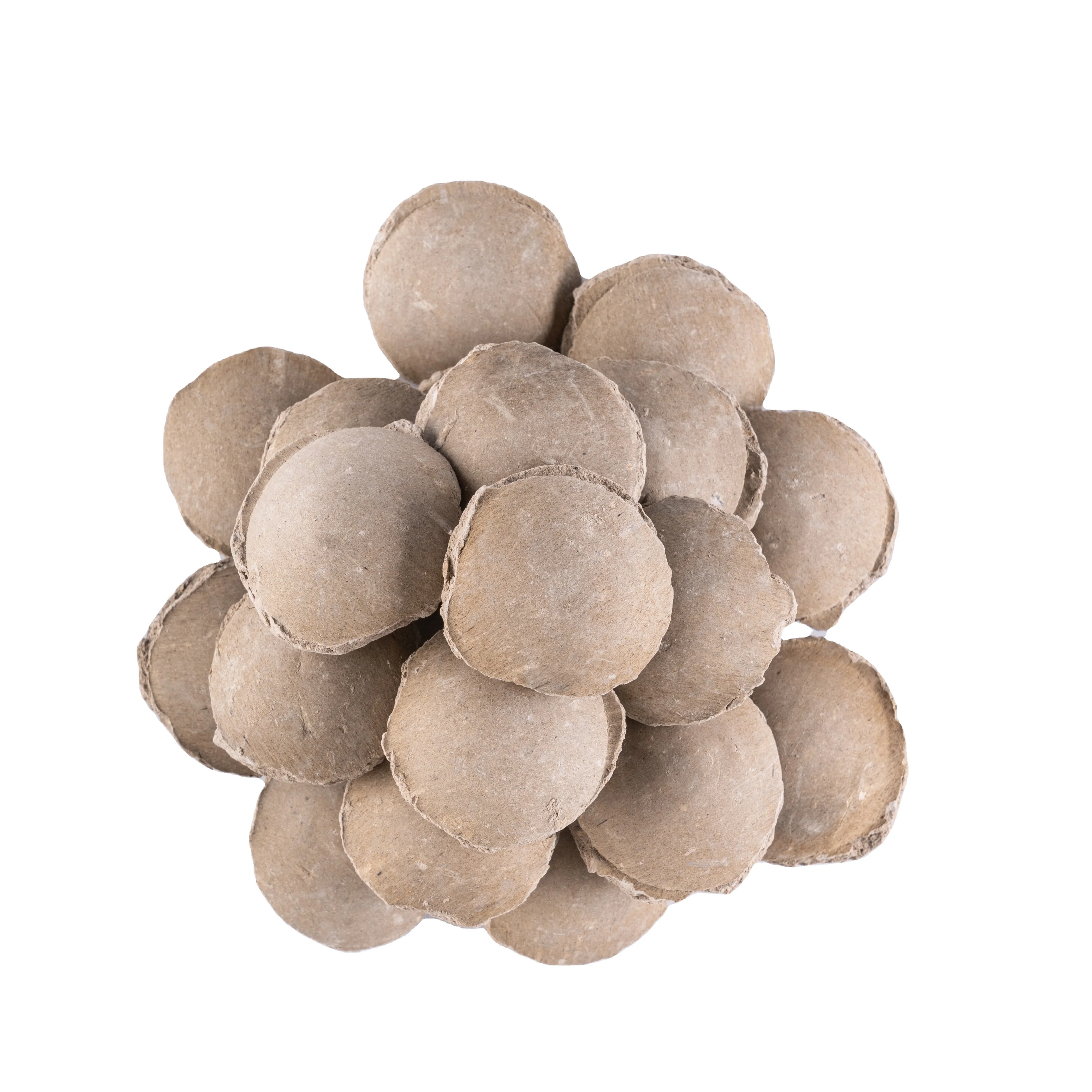 Good quantity  fluorite ball fluorspar briquette with CaF2 75%-90% use in steelmaking