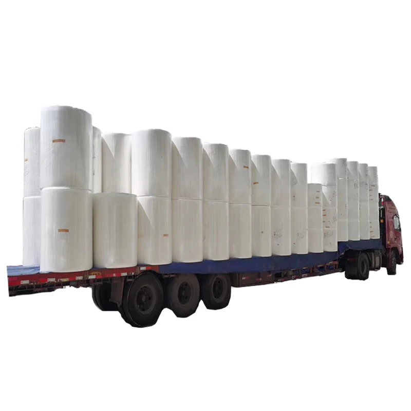 Wholesale Virgin Wood Pulp Raw Material Jumbo Roll Toilet Paper Mother Roll