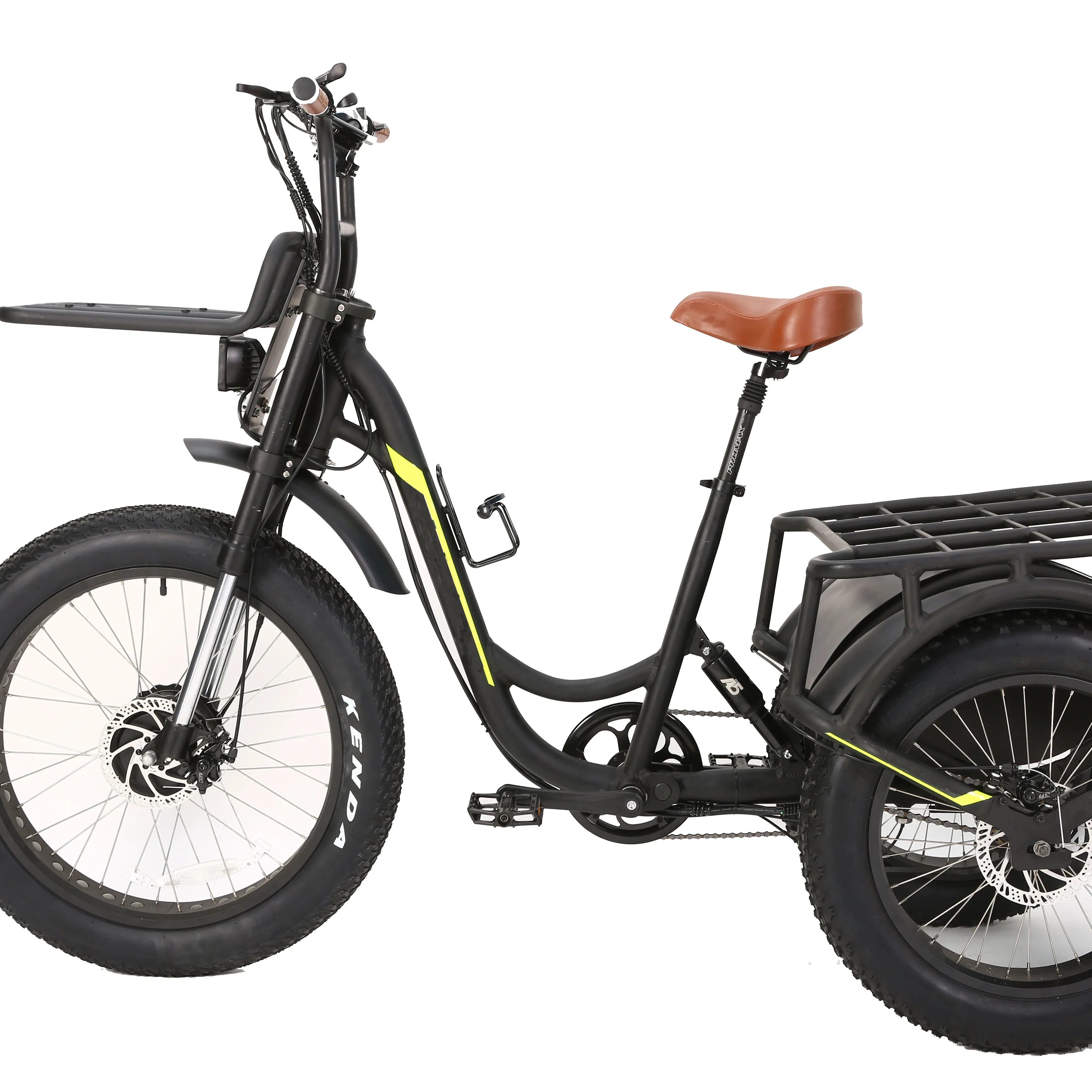 2024 Electric tricycles cargo 3 wheel for adult three rounds of swaps dual 1000W motor dual Hidden Lithium Battery
