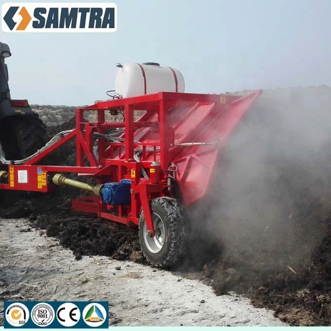 Буксируемый трактор для компоста сельскохозяйственное оборудование