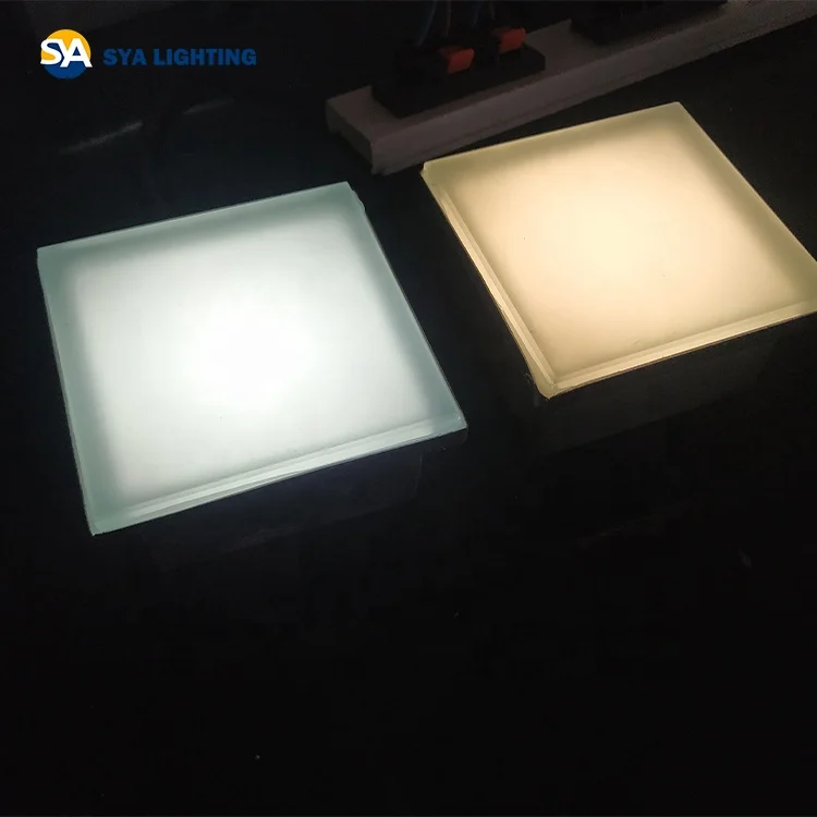SYA-308S Outdoor Lighting Factroy Square Recessed IP65 3W Outdoor led Paver Light Landscape Lamps