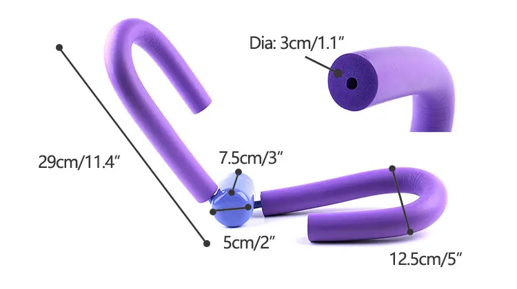 Hot Popular Exercise Arm Ab Fitness Workout Muscle Butt Thigh Master Leg Exerciser