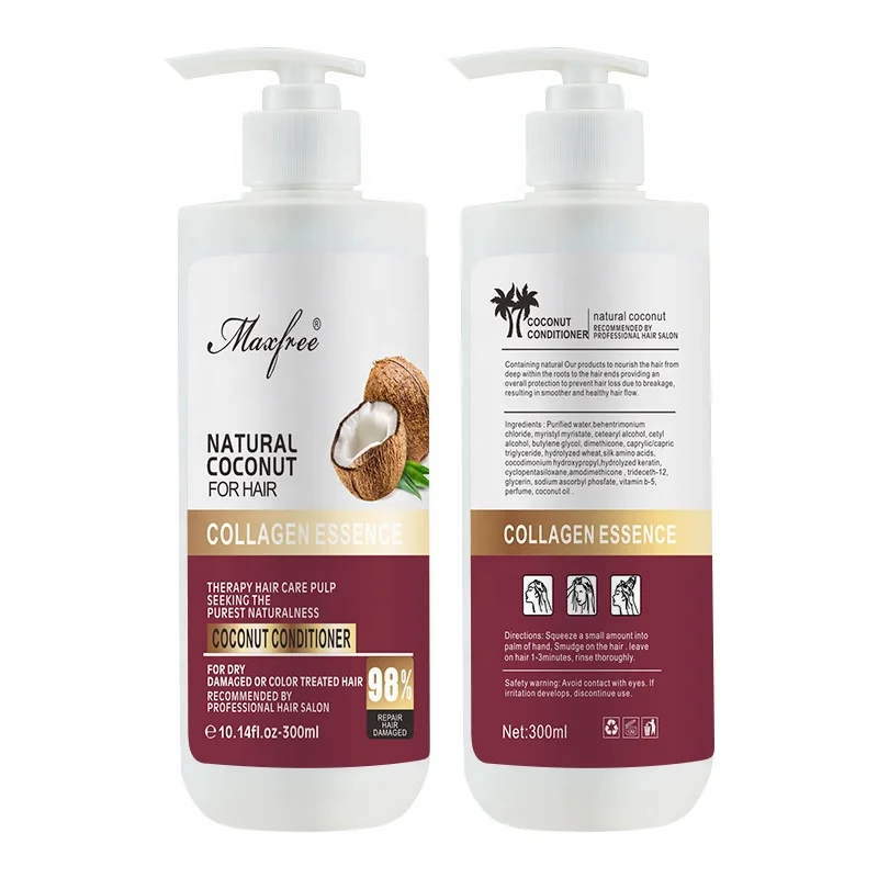 OEM Coconut Oil Hair Shampoo Organic Shampoo Private Label Coconut Oil Hair Nourishing and Repairing
