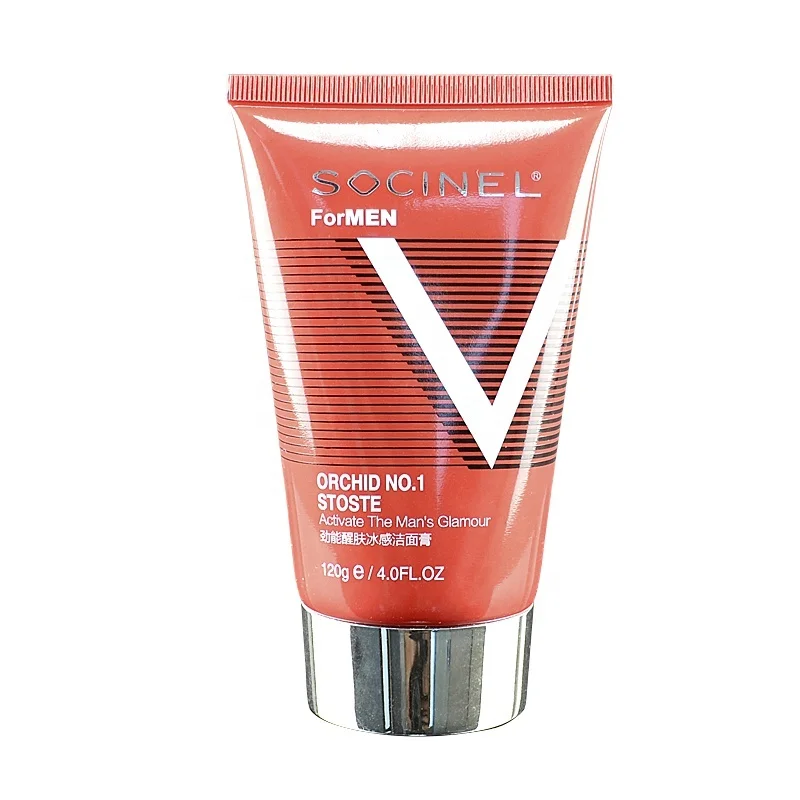 Direct Factory Wholesale 4oz Round Cosmetic Tube Packaging Activate Glamour Packaging Plastic Masterbatch Red Color Round Shape