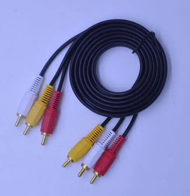 RGB Cable 3RCA to 3RCA A/V Cable 1.5M 1.8M 2M 3M 5M 7m 10m 15m 20m 25m