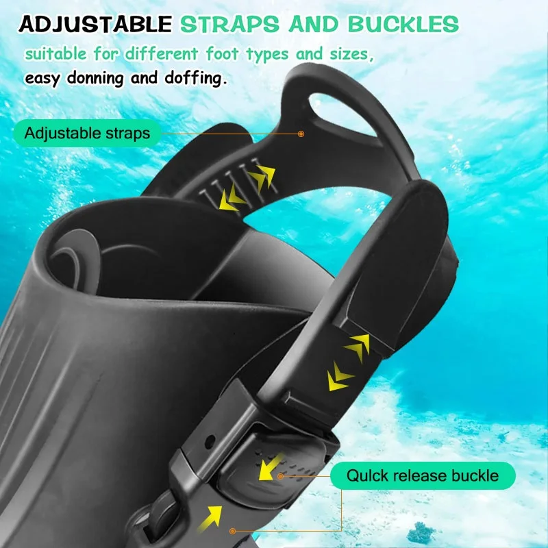 High Quality Scuba Mask Snorkel Diving Mask And Swim Flipper Set Manufacturer
