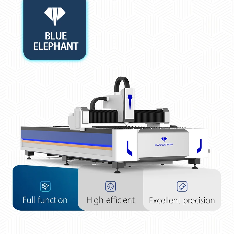 Hot sale sheet metal cnc fiber laser cutter with Raycus laser source