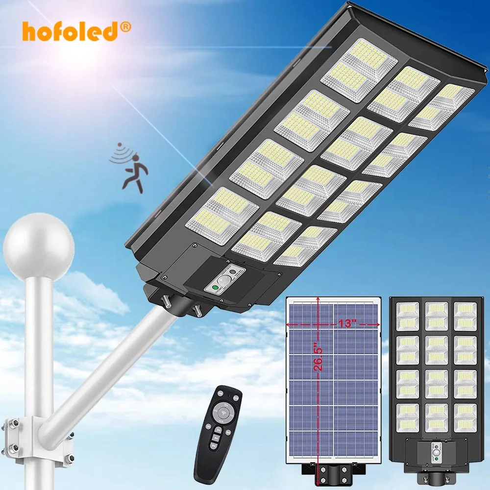 Waterproof Garden Light Solar Power Panels Luces Led All In One Garden Street Lamp Outdoor Solar Light Street