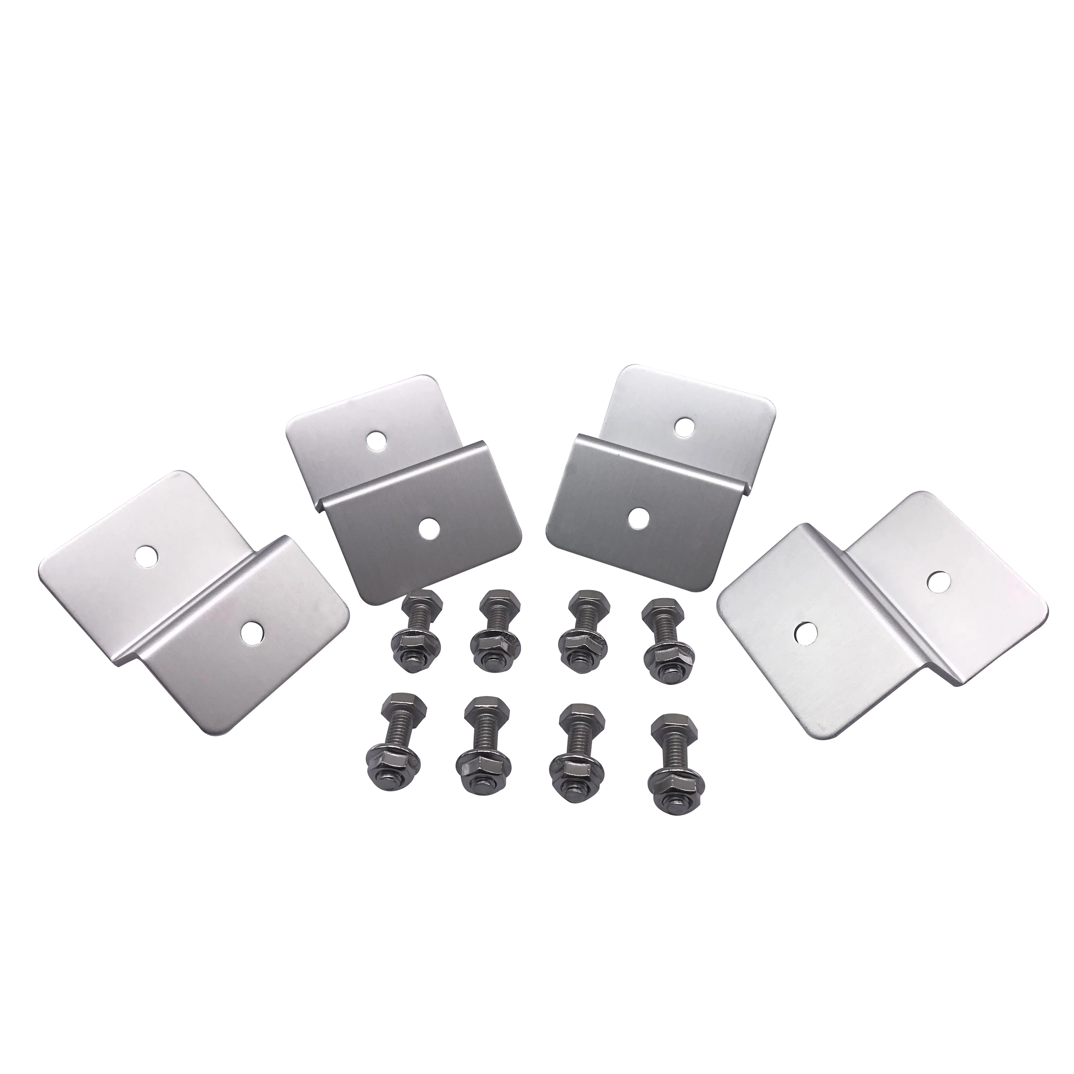 BRISTAR High Quality Camper Roof Marine Boat Easy Install Solar Panel Support Structure Z Type Bracket Mounting Kit