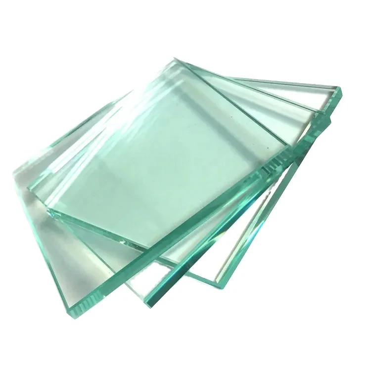 Factory direct sale custom size and thickness clear float glass sheets for door and window