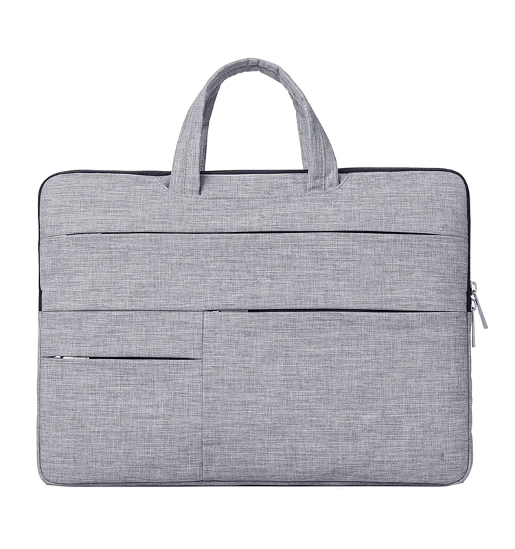 2022 Factory Brand Customized Zipper Canvas Leather Sleeve for Laptop