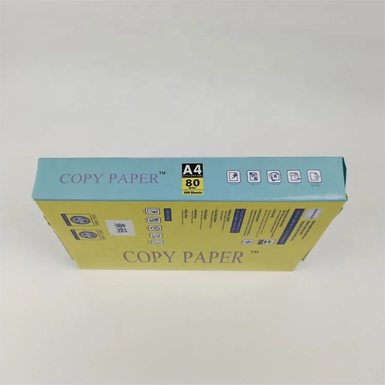 Manufacture Supply Double A A4 Papers White 70G 500 Sheets/ream 210 X 297mm