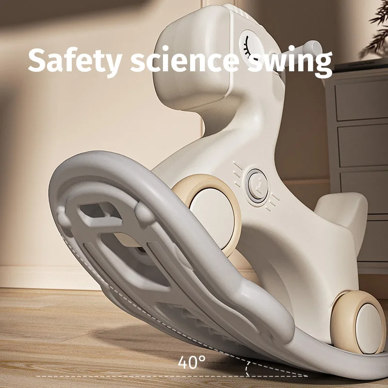 Kindergarten Toddler Animal Toy For Children Wholesale Large Baby Plastic Modern Kids Rocking Horse Rider