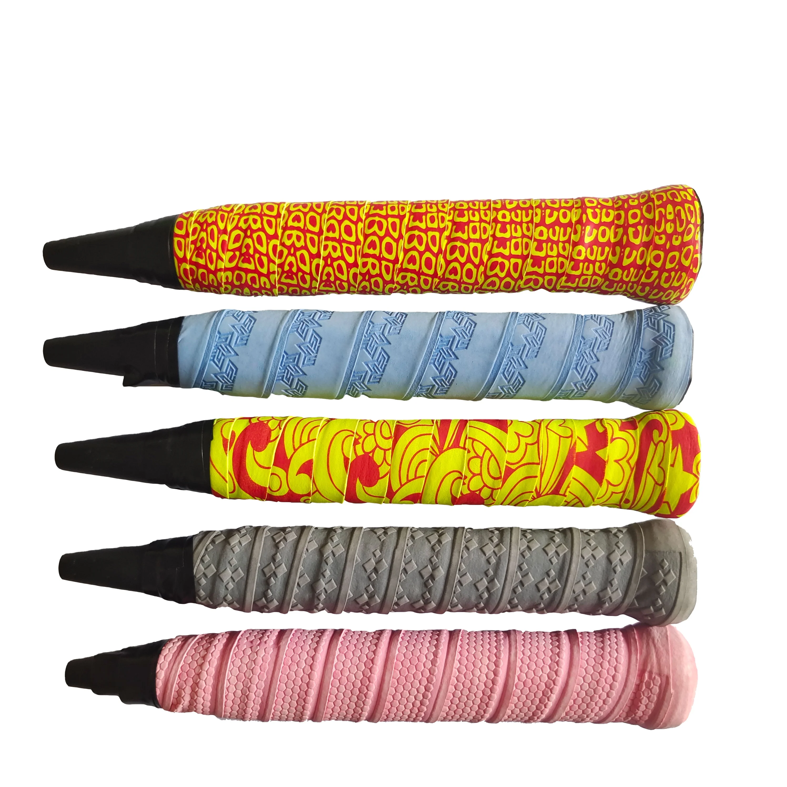 Superior Durability Creative Design Anti-Slip Overgrip Badminton Racket Made of Durable PU Material for Tennis Grip