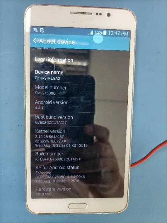 Unlocked Original Galaxy Mega 2 Mobile Phone 6.0 Inch Quad Core 1.5GB+16GB 8MP Smartphone