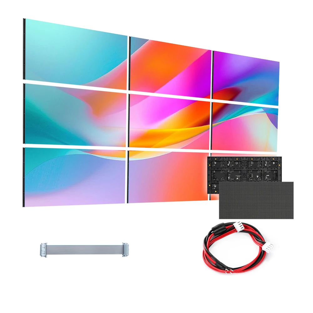 China Factory Hot High Resolution High Definition Front Installation Indoor Advertising Led Wall P1.875 P3 P4 P5mm Video Screen