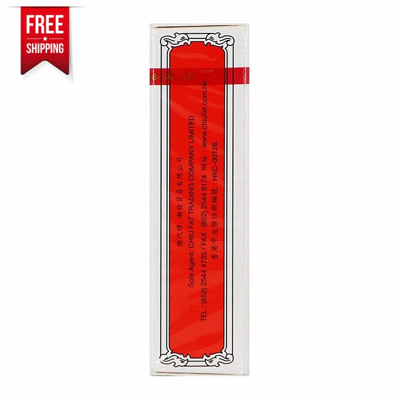 Free shipping Thailand Siang Pure Oil Original Red Formula 3ml for relieving headache dizziness muscle pains sprains itches