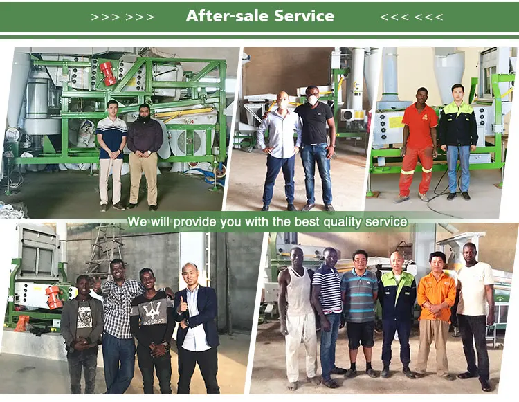 Competitive Price Mobile Paddy Maize Grain Seed Cleaning Machine For Agriculture