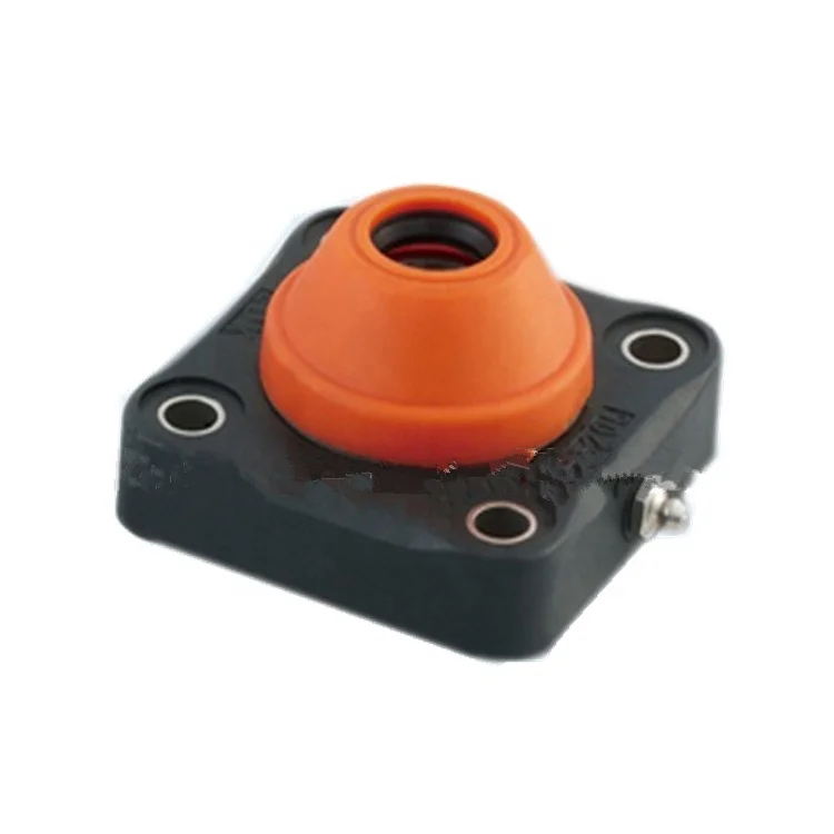 WP-SSBF206 пластиковый Квадратный фланец водонепроницаемый Подушка блок подшипника