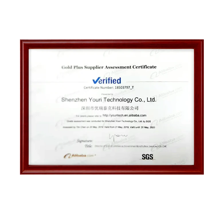 Youritech 4 Inch Round LCD Display with Board IC YY1821 Interface RGB I2C Digital Circle LCD Module for Raspberry pi