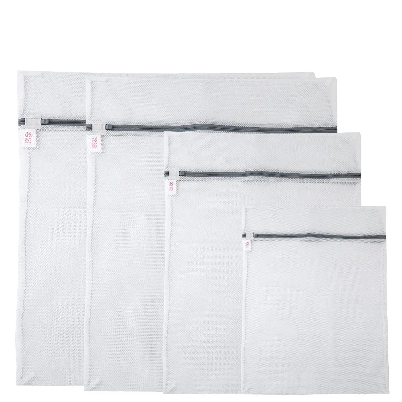 
High Quality Honeycomb Fabric Foldable Polyester Mesh Laundry Wash Bag For Laundry 