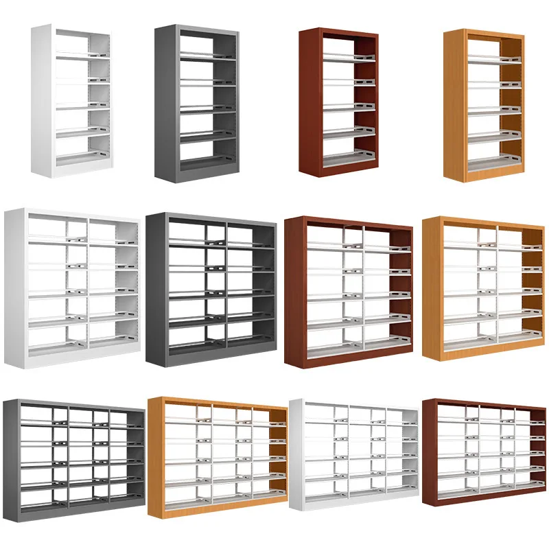 Modern Library Bookshelf Furniture Reading Room Bookstore Rack