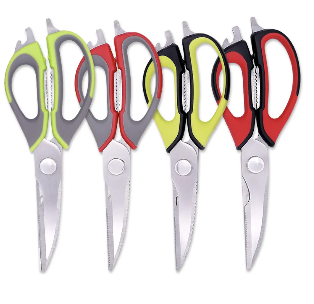 Wholesale Manufacturers shears kitchen cutting scissors sharpeners detachable kitchen scissors  knives sharpening tool with safe
