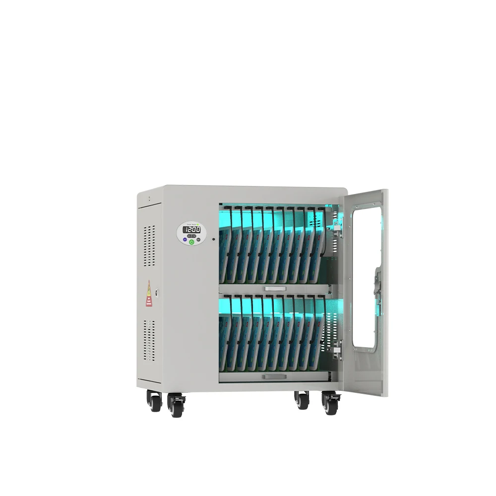 20 USB port Tablets smart Charging Cabinet cart cabinet in School Office IT