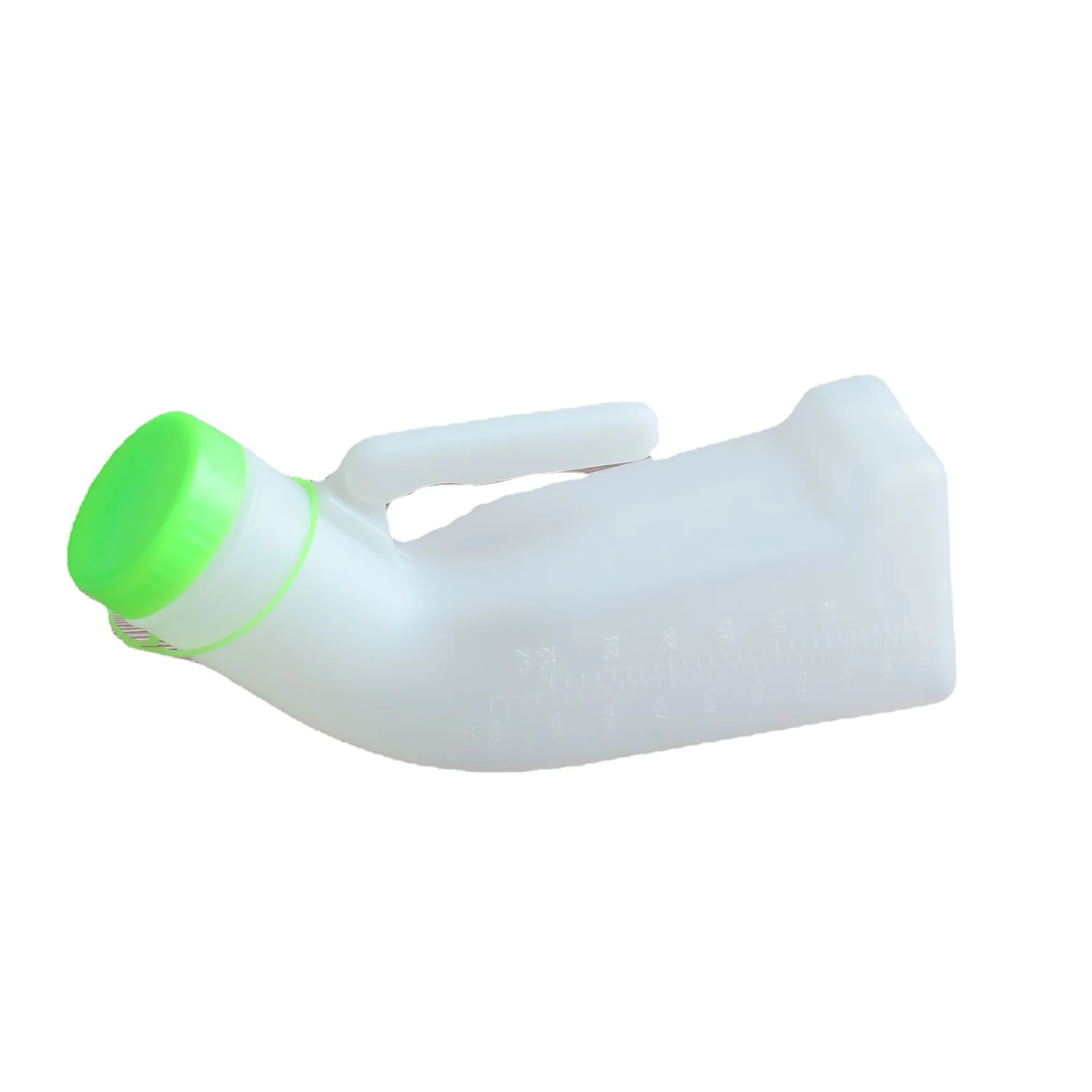 Medical Care Equipment 1l 1000ml Plastic Portable Male Urinal with Handle and Cover