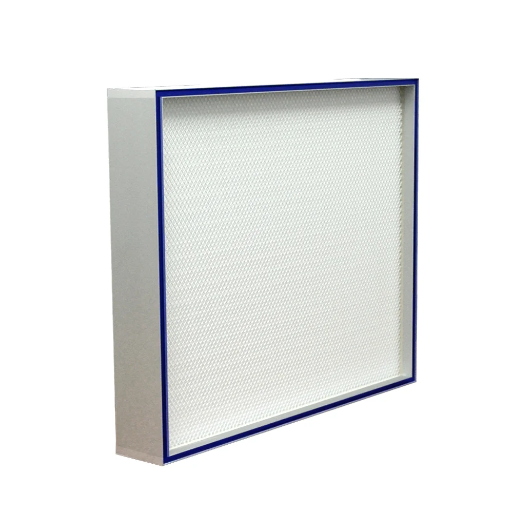 Гелевый уплотнительный мини-фильтр с плиссировкой HEPA фильтр для фильтрации воздуха высококачественного оборудования очистки