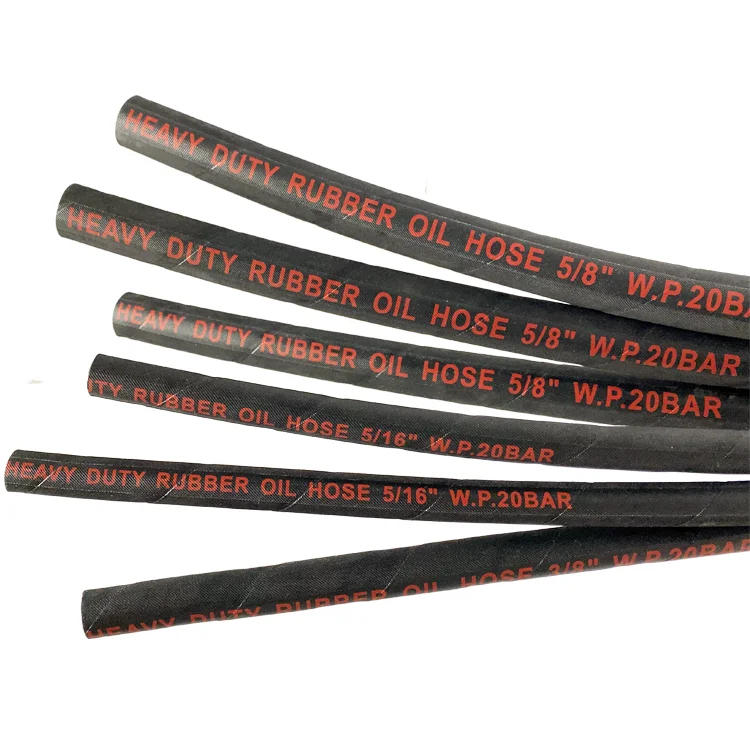 Supply Customized Industrial High Tensile Helix Steel Wire Reinforcement Air Water Oil Hydraulic Rubber Hose