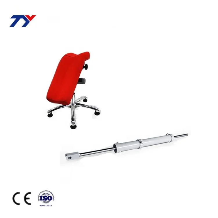 Two way small mini piston hydraulic cylinder price with rod hoses seal for barber chairs