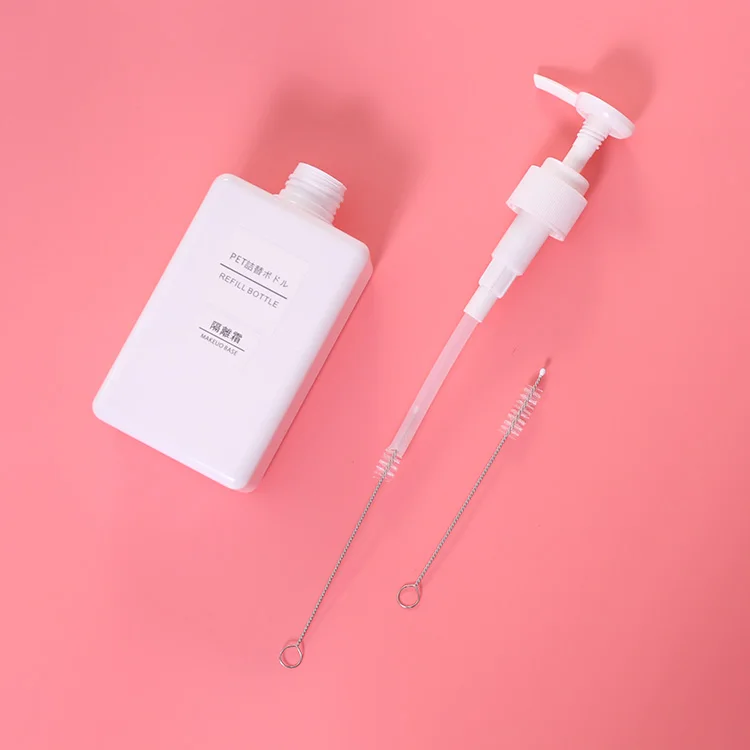 Wholesale custom reusable bottle straw stainless steel metal straw brush