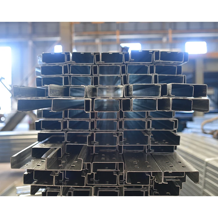 Steel processing parts galvanized u beam steel U channel structural steel c channel C profile price Purlin