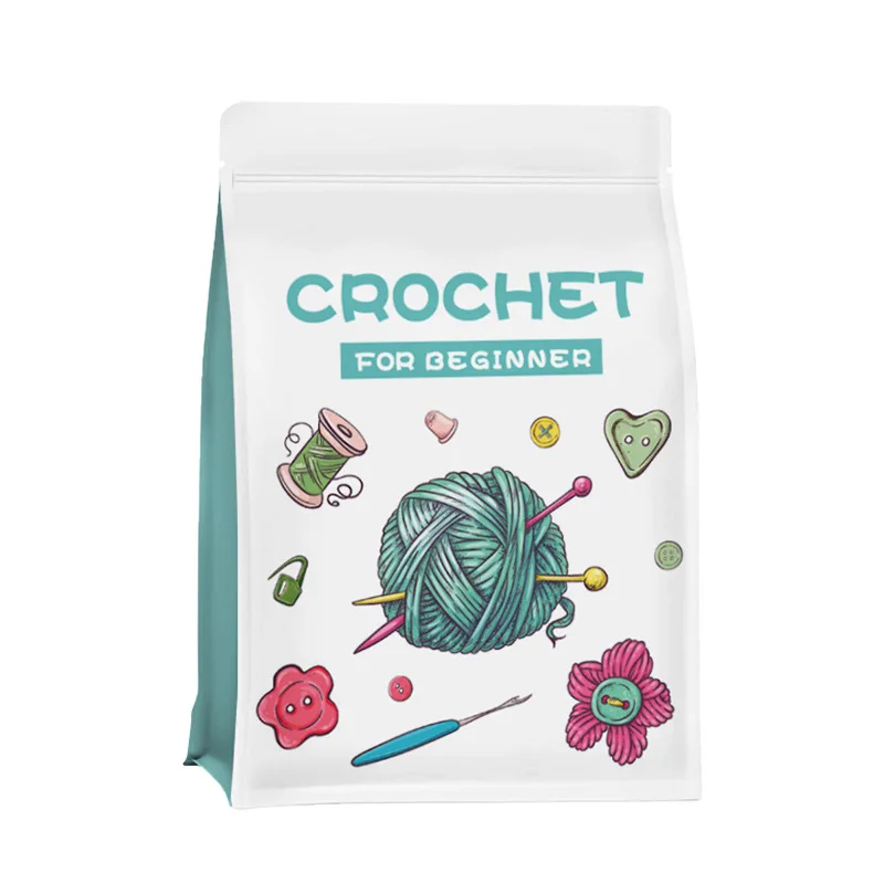 Crochet Kit for Beginners,4 Pattern Octopus, Chick, Frog, Globefish for Kids Adults, Crochet Starter Kit with Video