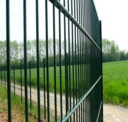 Double Wire Mesh Security Fence with Metal Frame Farm Driveway Gates Other Outdoor Usage Fence Post Caps Accessories Included