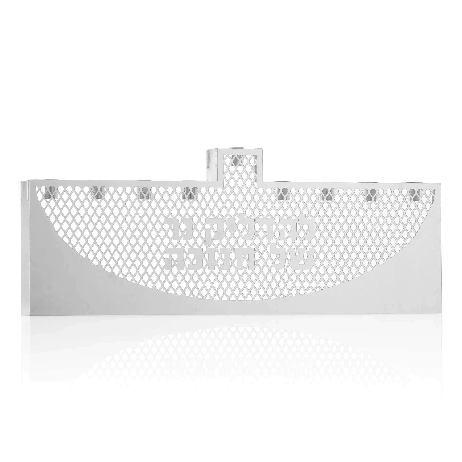 Judaism Lucite Menorah для еврейского ханукального завода по индивидуальному заказу Judaica Chanukah Подарочный акриловый канделябрный канделябры в качестве вазы