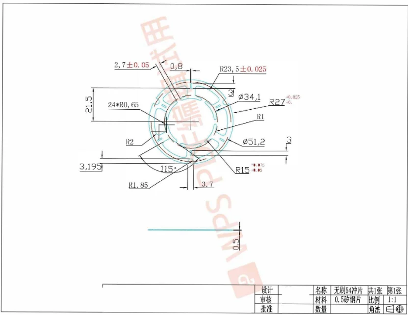 Stator Core Winding Brushless Stator Winding Stator Winding Motor Stator Winding