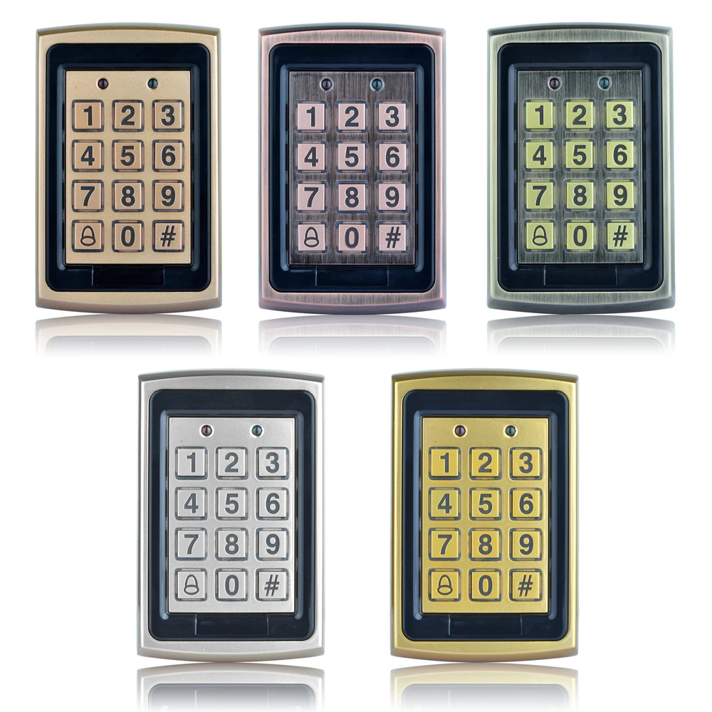 
Single door access control metal keypad access control 