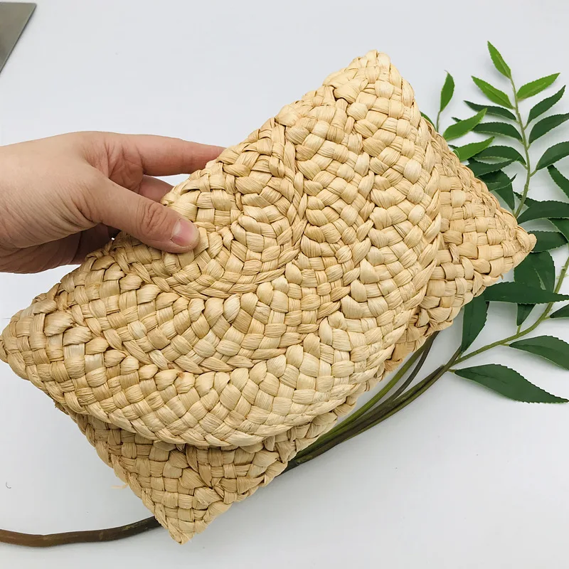 New corn fur woven bag hand Mobile phone bag coin wallet Japan and South Korea